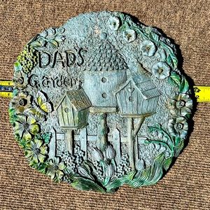 Dad’s Garden plaque